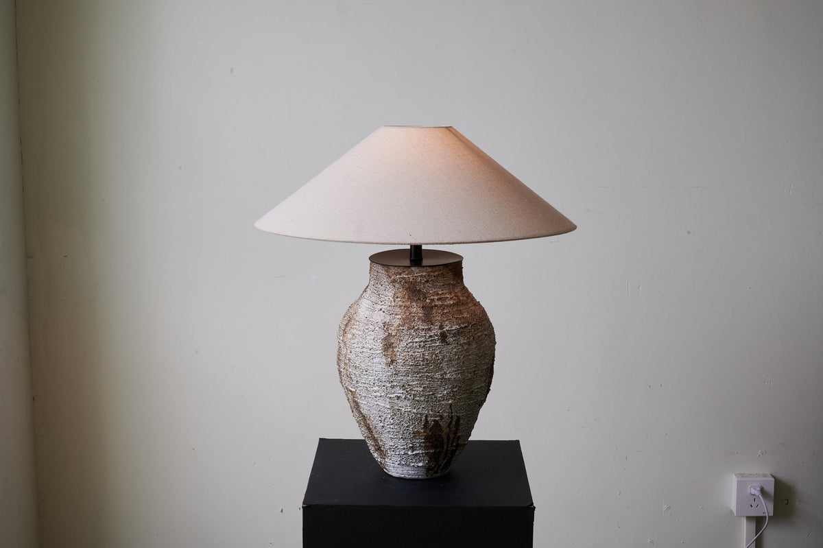 Celia wabi-sabi tafellamp van keramiek