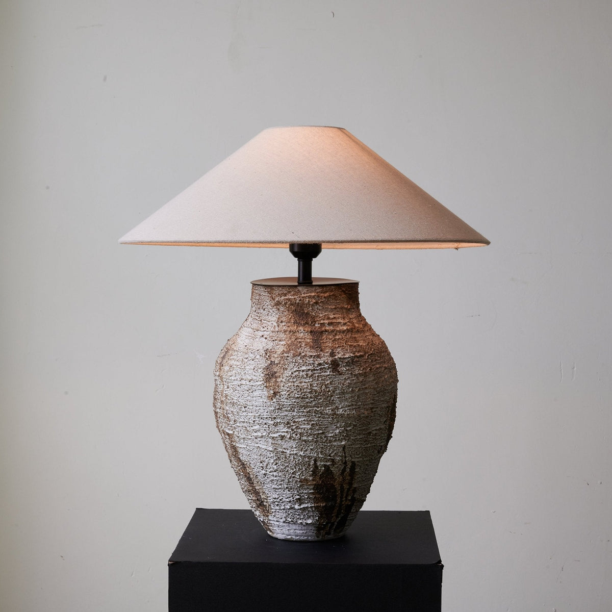 Celia wabi-sabi tafellamp van keramiek