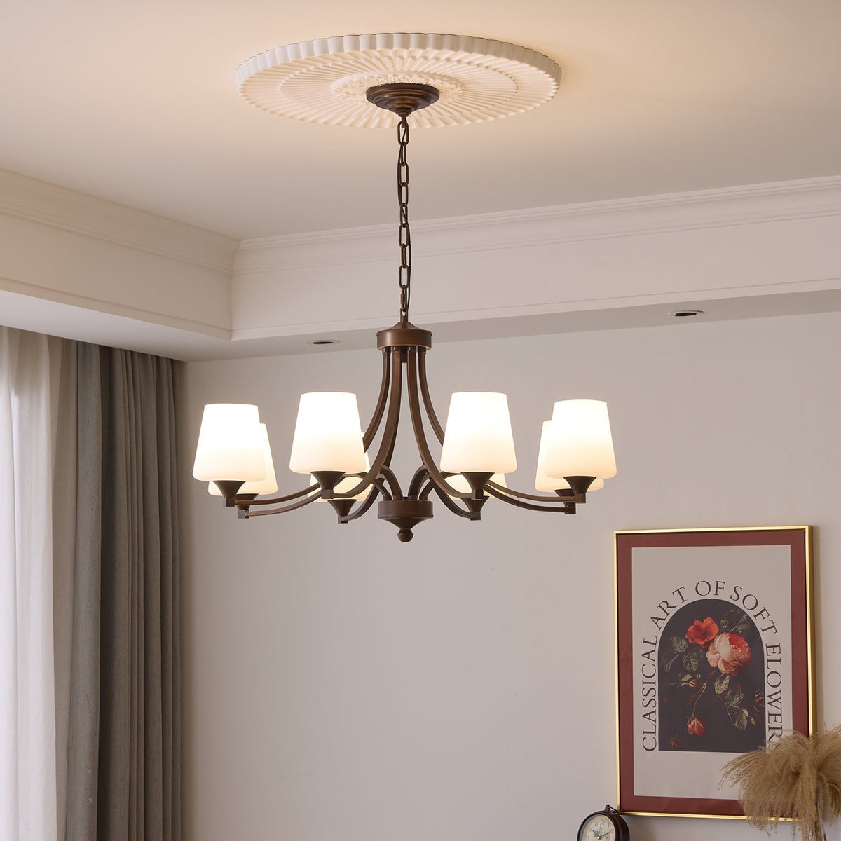 Ardena elegantie Vintage klassieke glas Kroonluchter