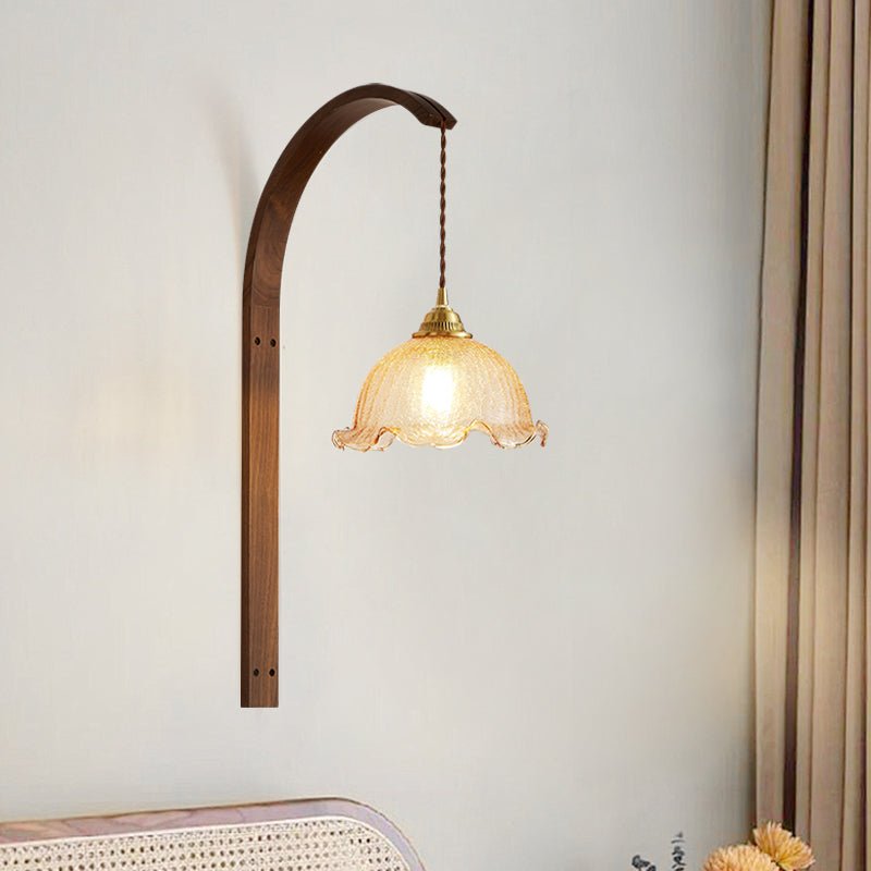 Arvyn Ardent houten wandlamp