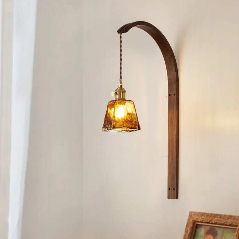 Arvyn Ardent houten wandlamp