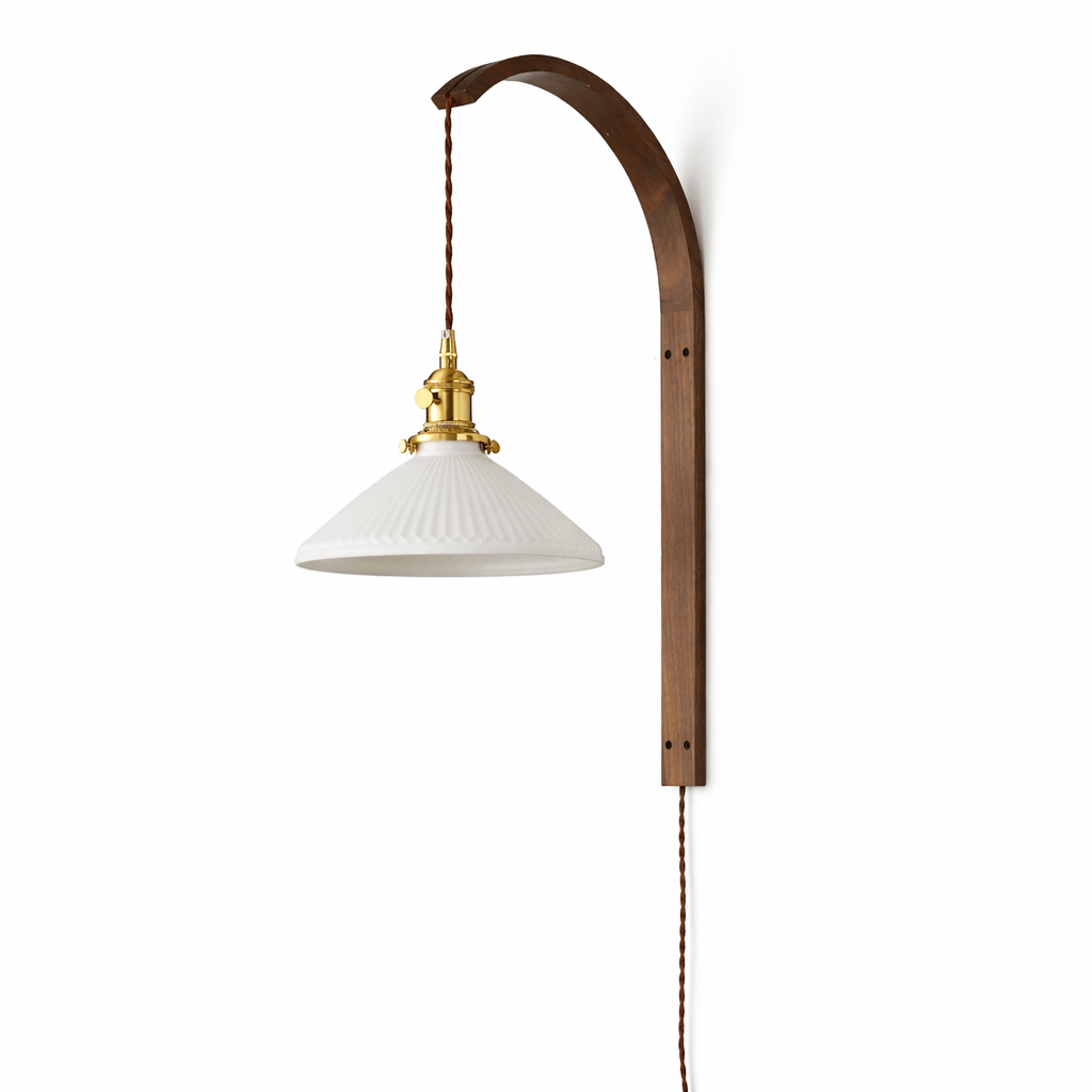 Arvyn Ardent houten wandlamp