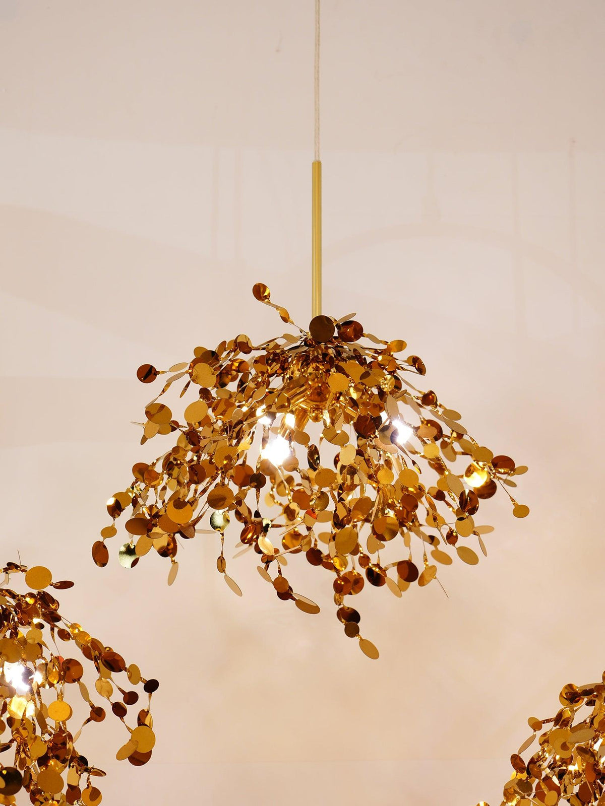Noruielle hanglamp Metallic Disc Cloud
