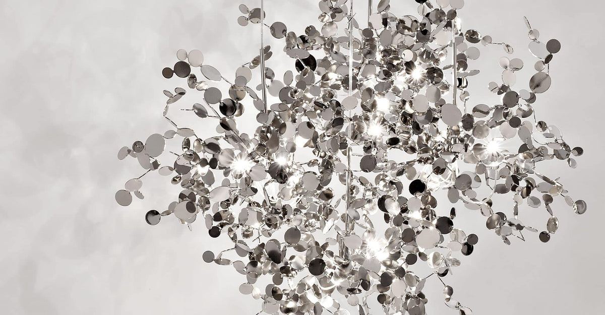 Noruielle hanglamp Metallic Disc Cloud