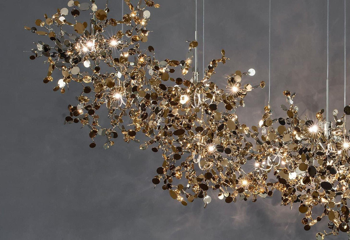 Noruielle hanglamp Metallic Disc Cloud
