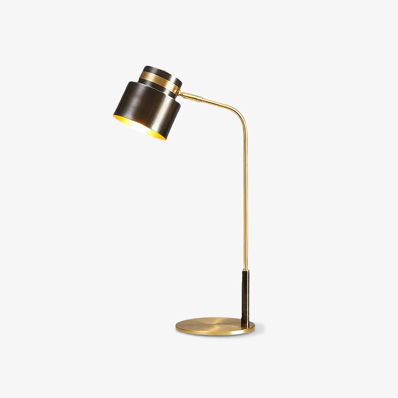 Zorase Industriële tafellamp van messing