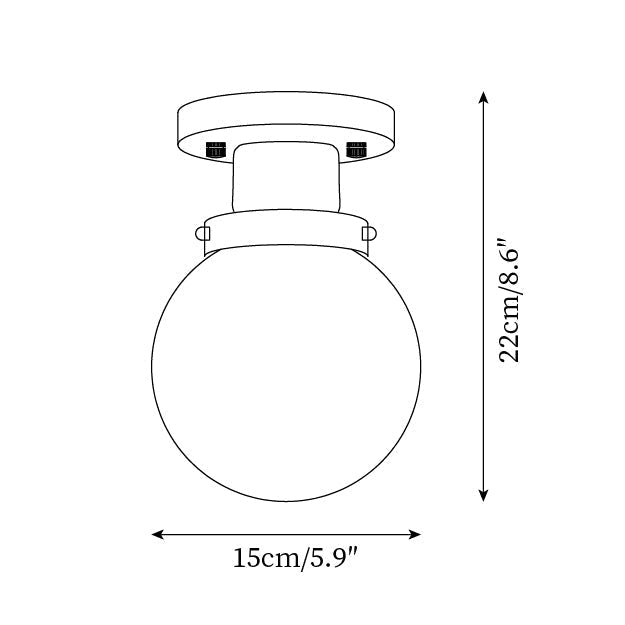 Rivelian plafondlamp