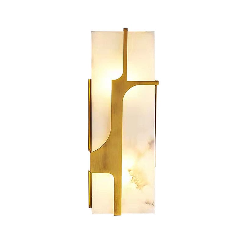 Ariel wandlamp Albast & messing elegantie