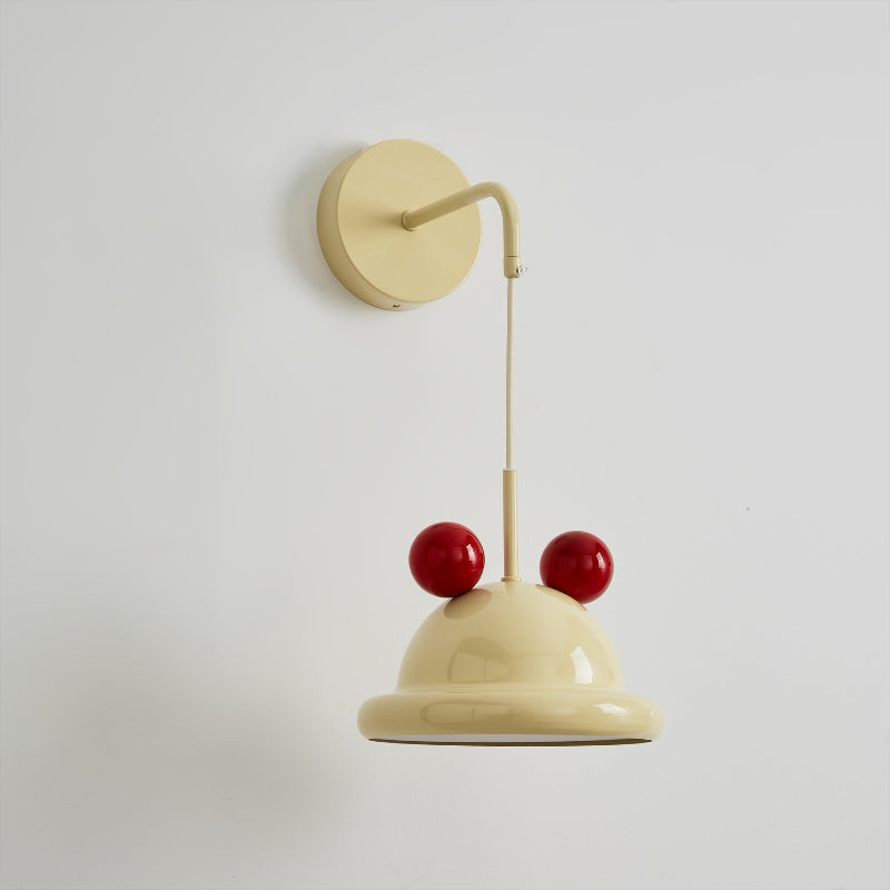 Pomeiro wandlamp Crème Metaal Modern Woonkamer | Cielum