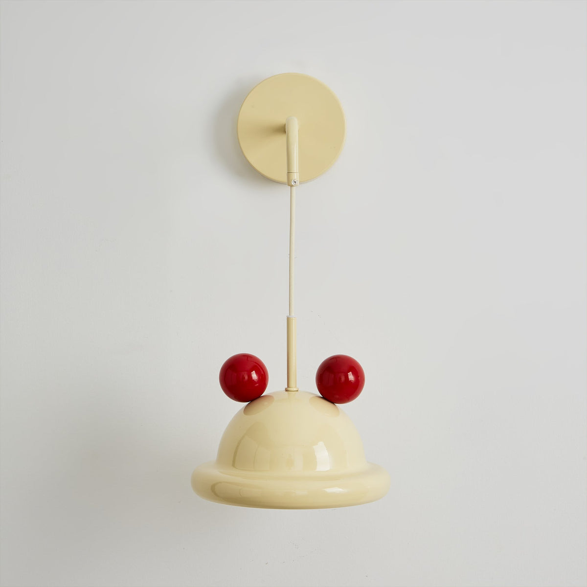 Pomeiro wandlamp Crème Metaal Modern Woonkamer | Cielum
