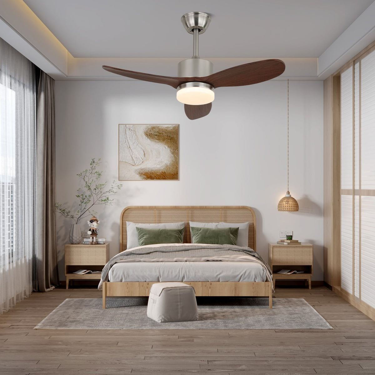 Verdant Breeze plafondventilator met verlichting