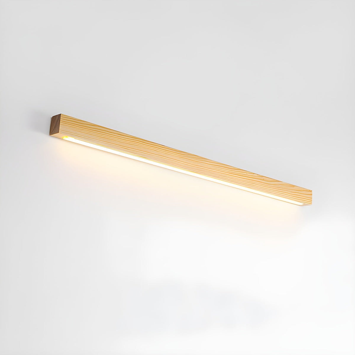 Elvivine wandlamp Hout Lineair Minimalistisch LED