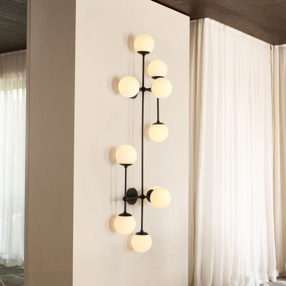 Ulfuvyo Moderne minimalistische wandlamp van glas en metaal