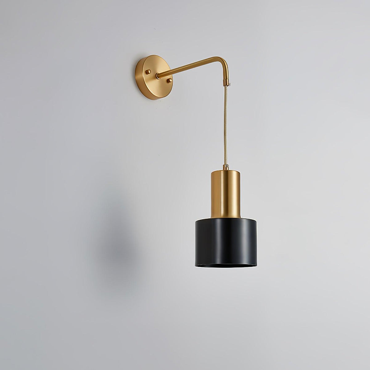Alvina moderne minimalistische messing wandlamp