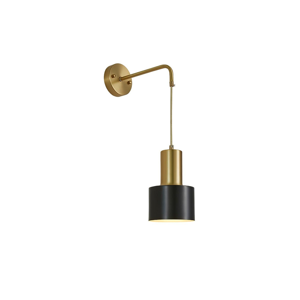 Alvina moderne minimalistische messing wandlamp