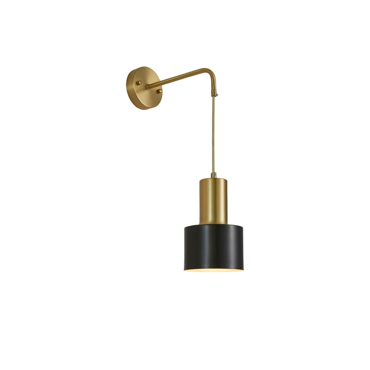 Alvina moderne minimalistische messing wandlamp