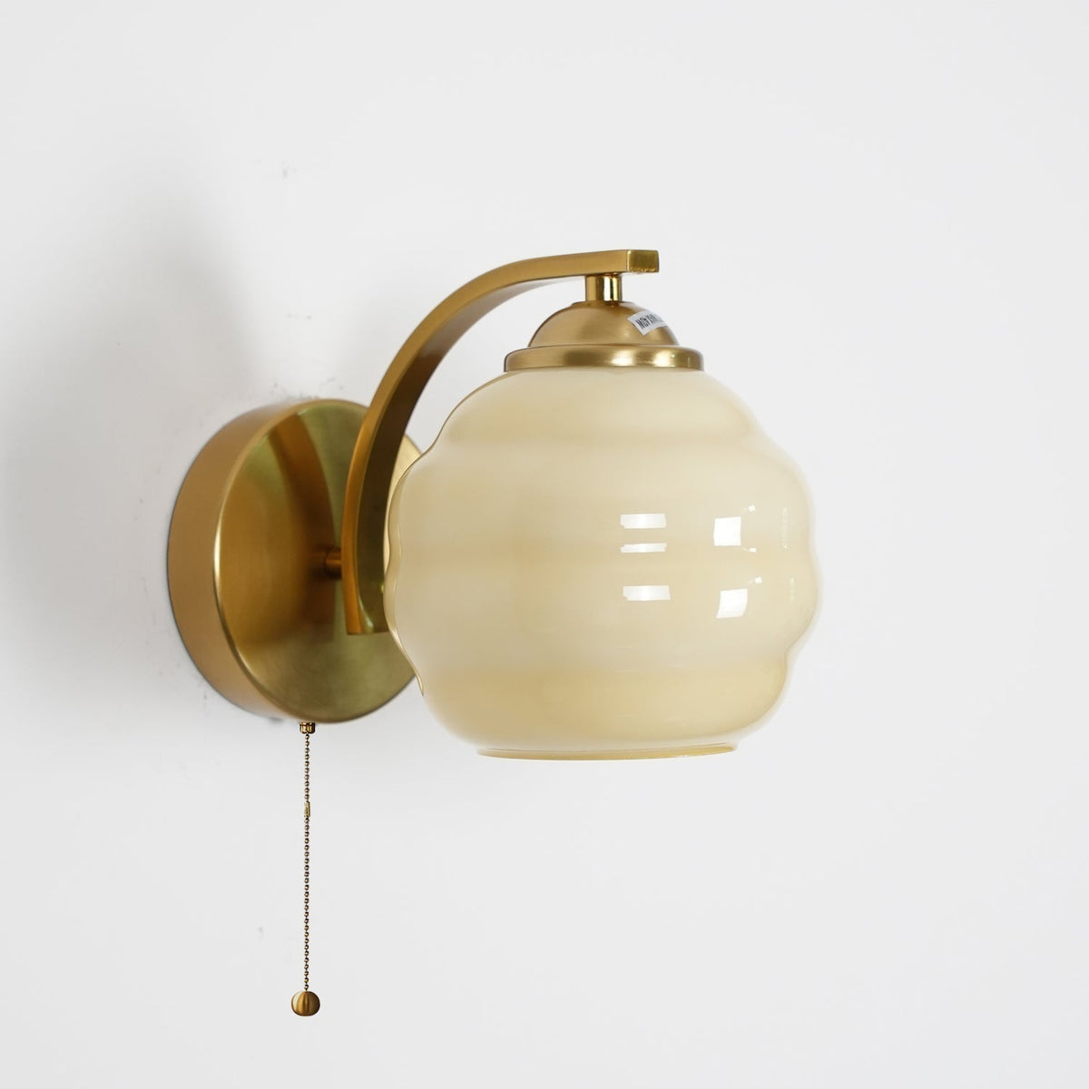 Jasenor Sierlijk Premium Noords Kunstzinnig Glas Wandlamp