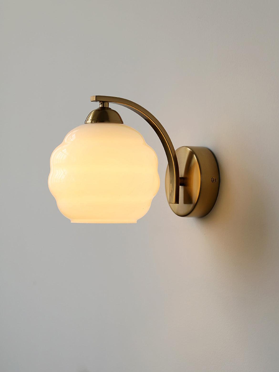Veloelia wandlamp Art Deco Vintage glas