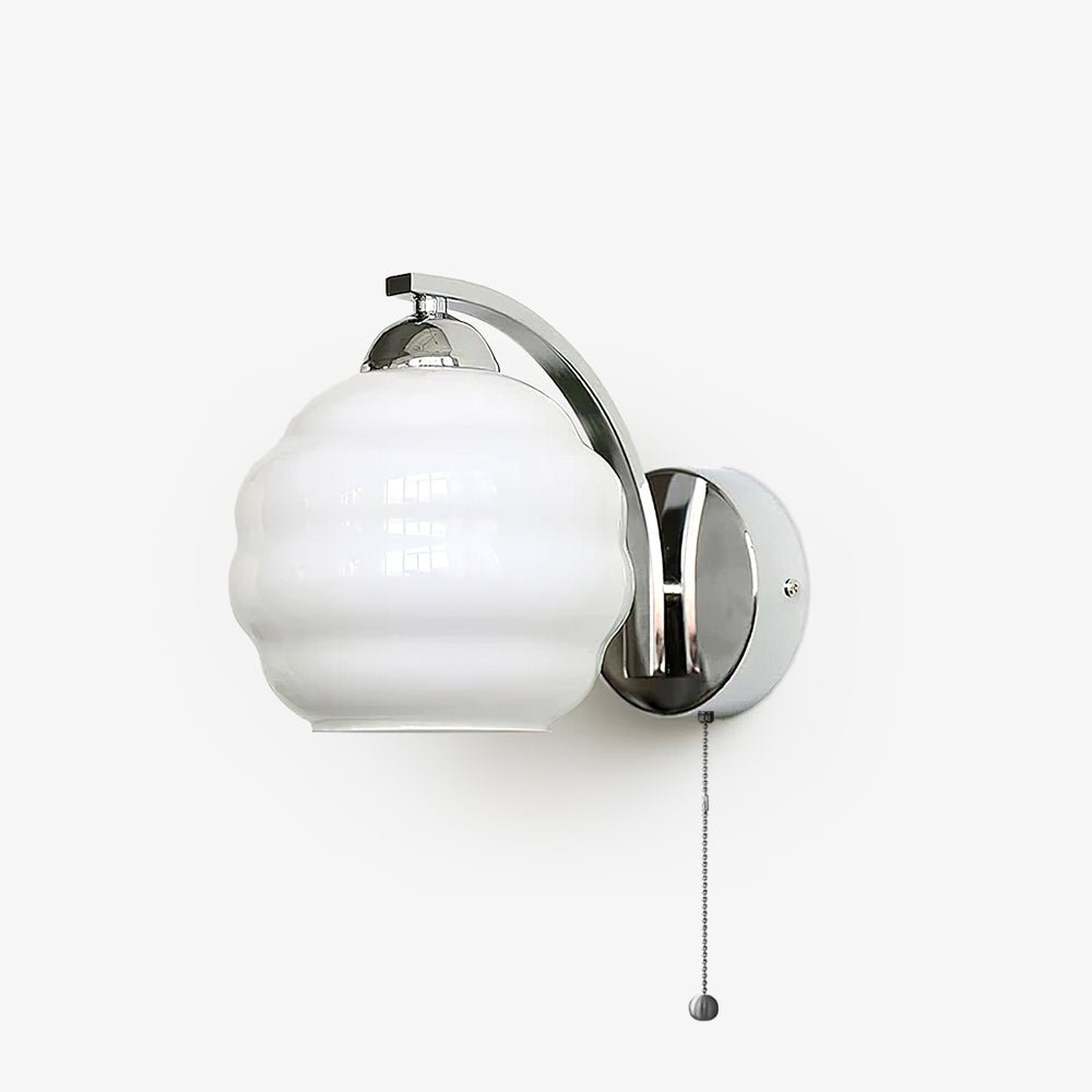 Jasenor Sierlijk Premium Noords Kunstzinnig Glas Wandlamp