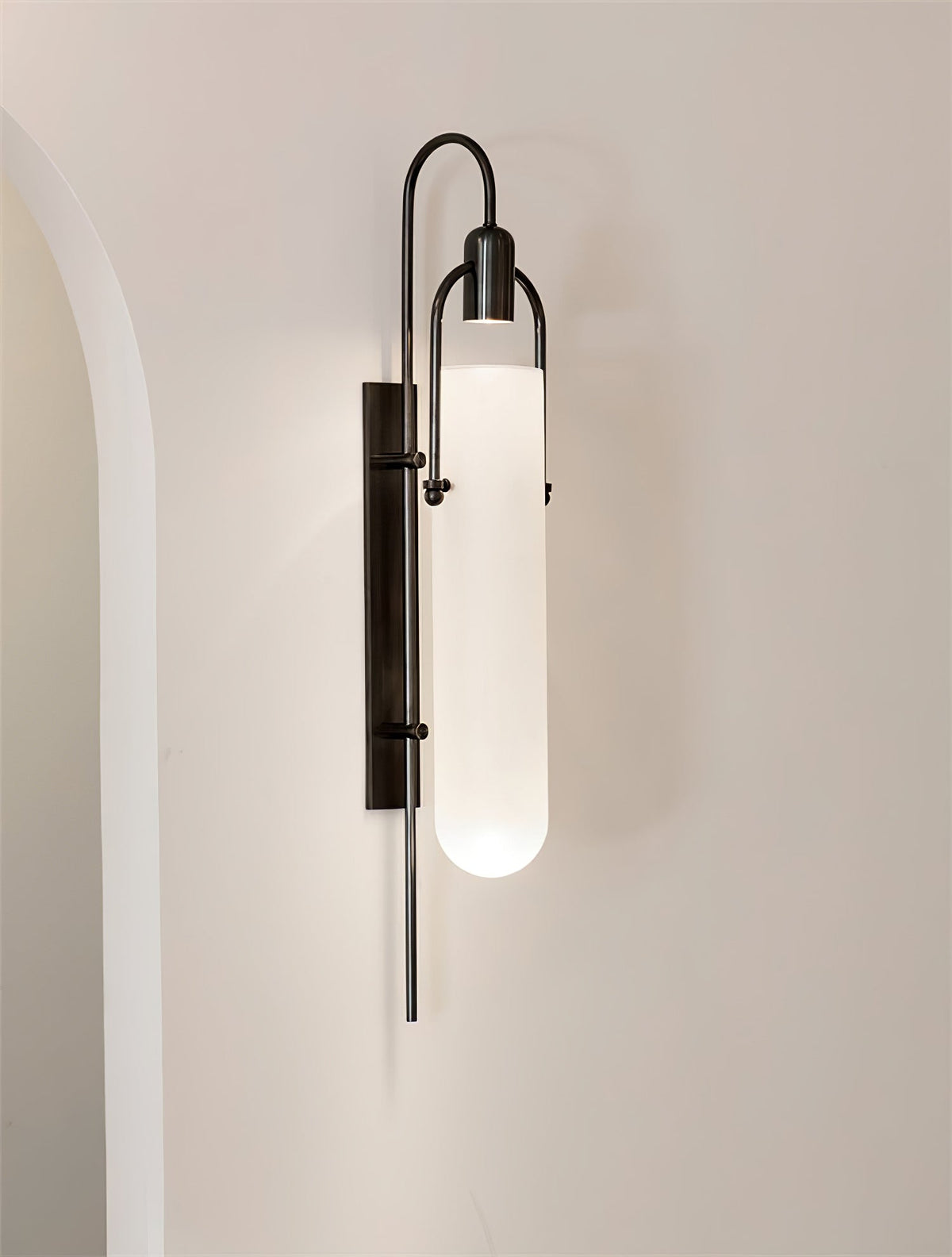 Liororaya wandlamp Arc glas Modern