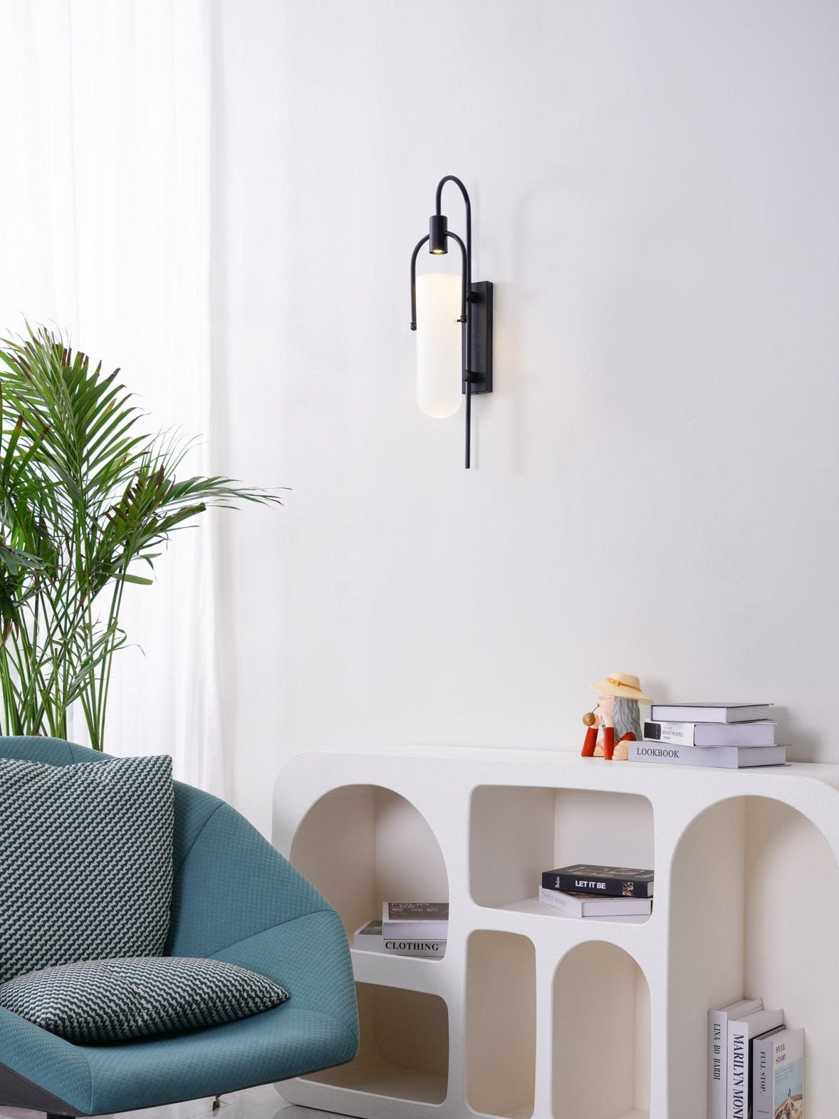Liororaya wandlamp Arc glas Modern