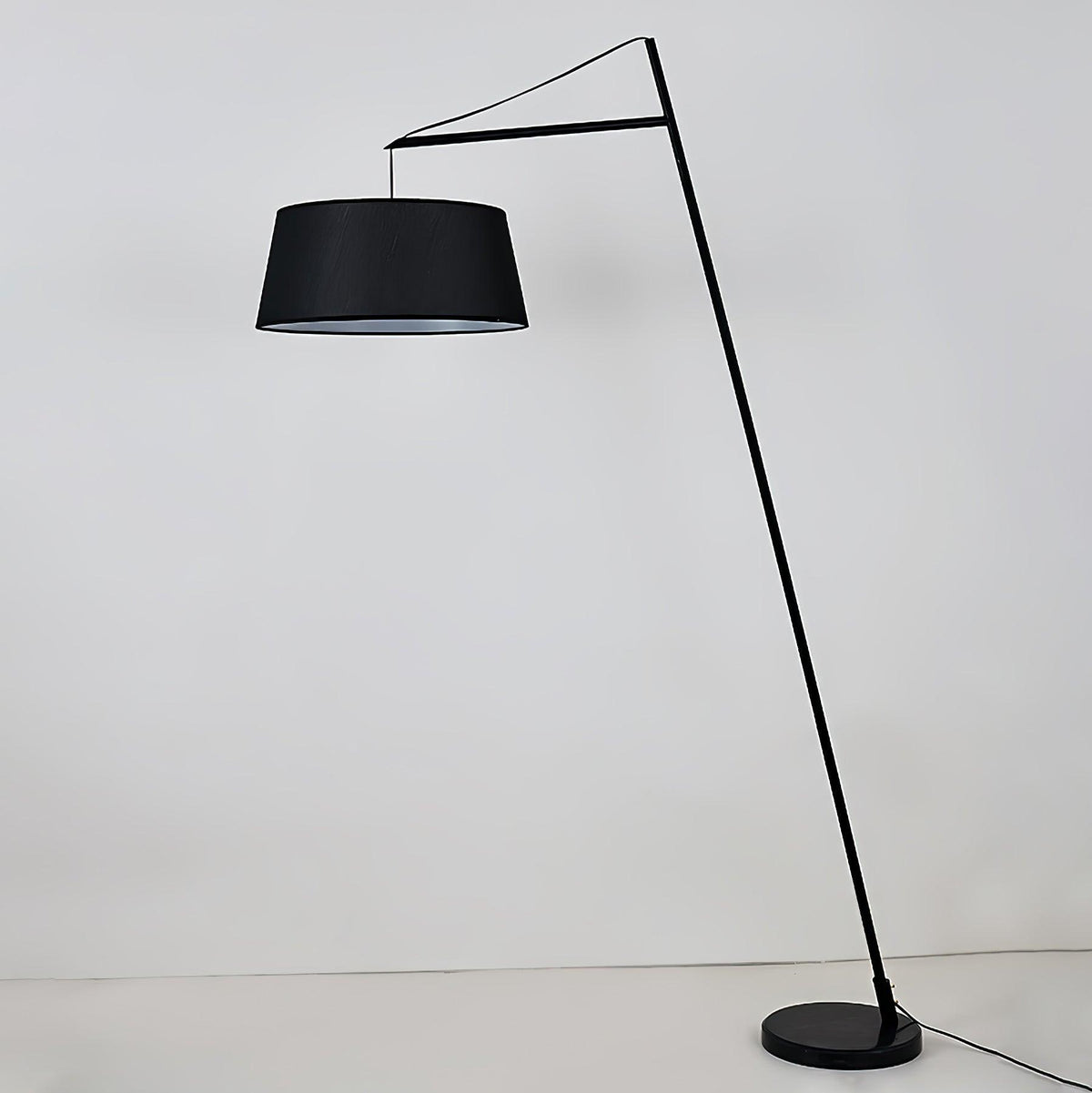 Votalyra moderne vloerlamp met stoffen kap