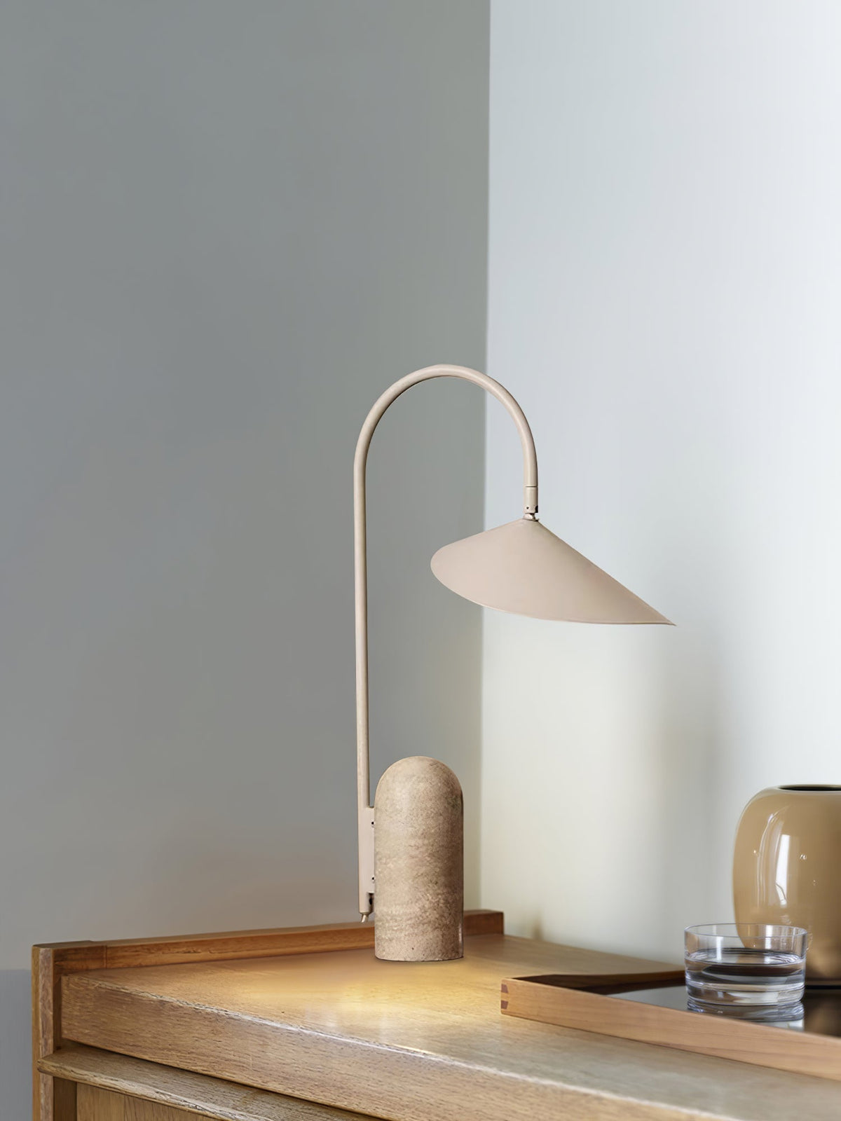 Selva Arc Leaf tafellamp