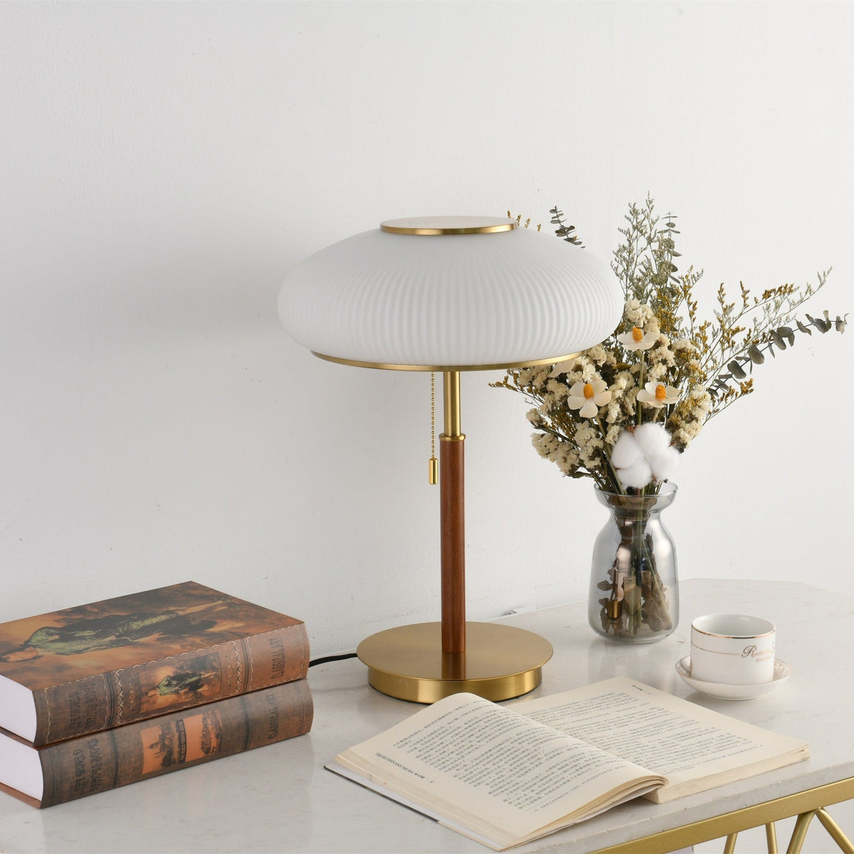 Dex Moderne tafellamp van glas