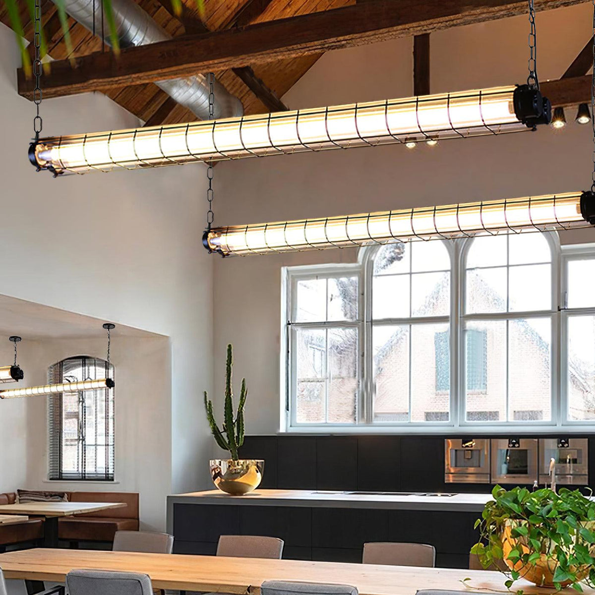 Alaric Industriële lineaire hanglamp