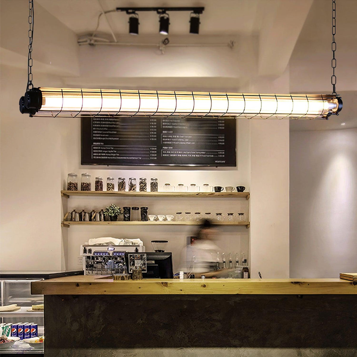 Alaric Industriële lineaire hanglamp