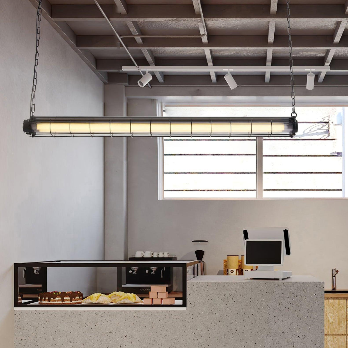 Alaric Industriële lineaire hanglamp