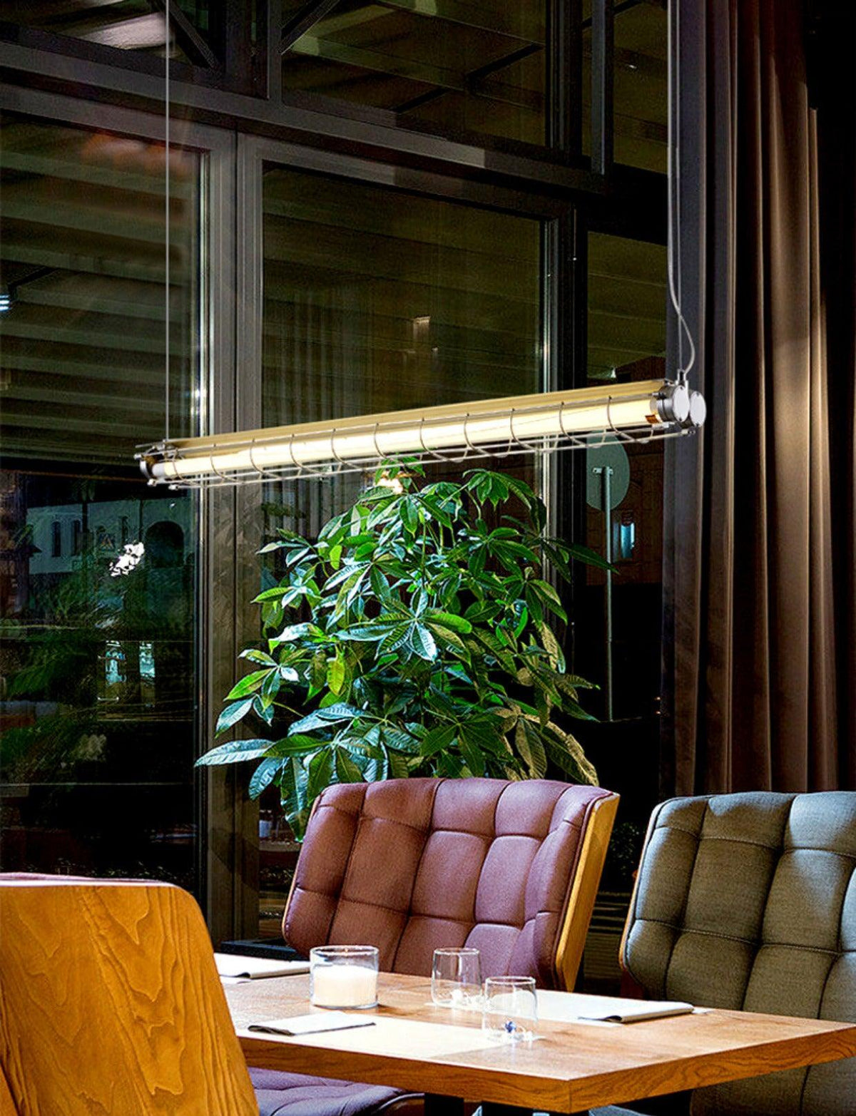 Alaric Industriële lineaire hanglamp