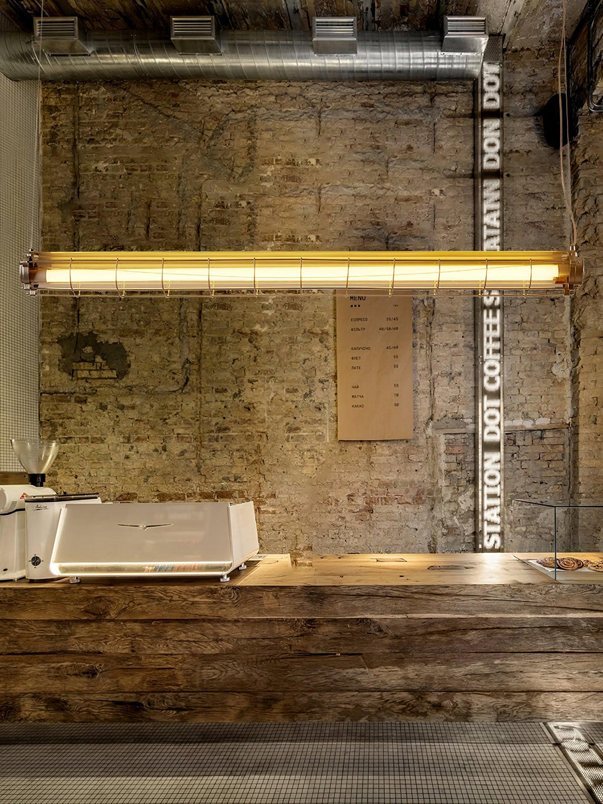 Alaric Industriële lineaire hanglamp