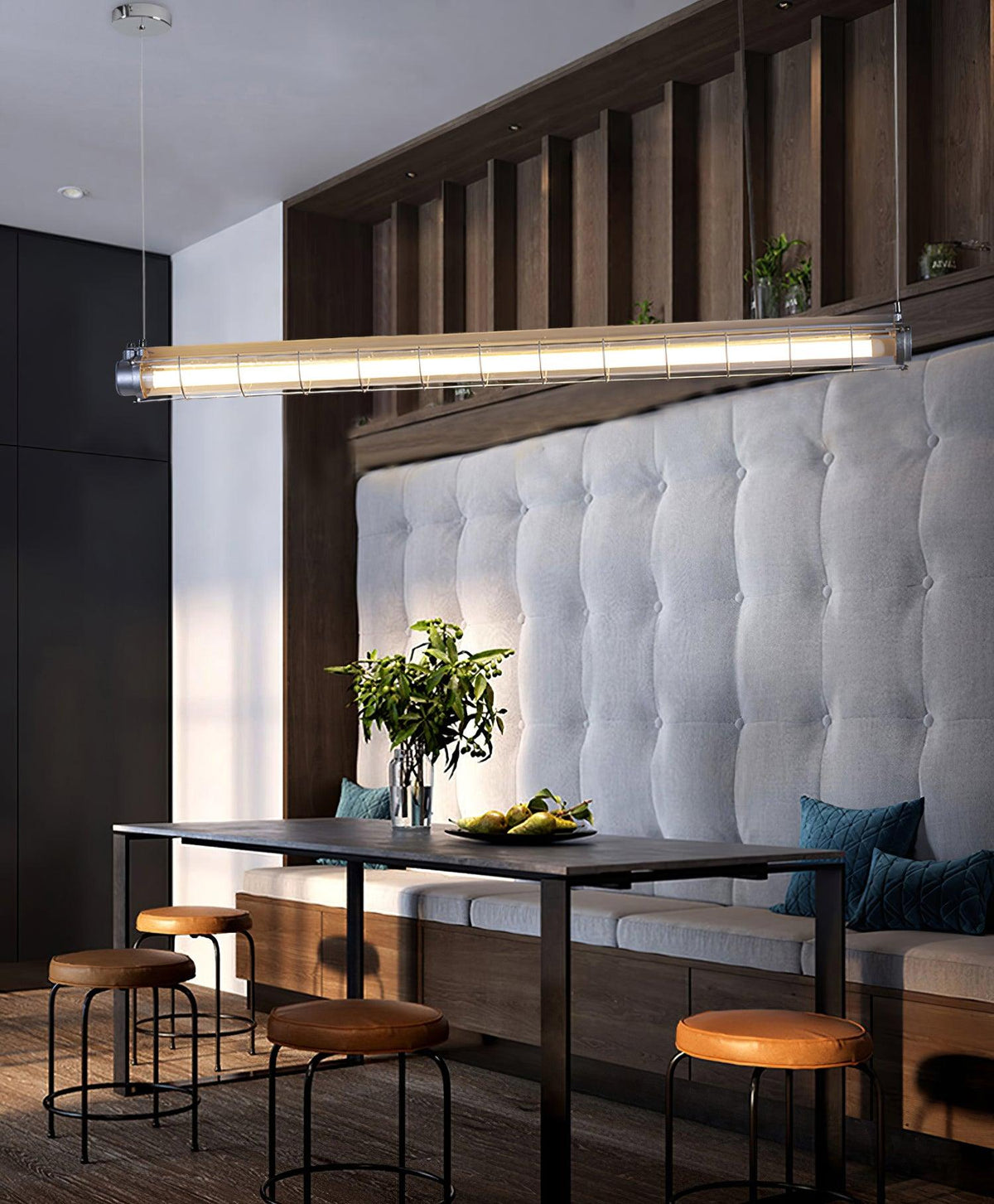 Alaric Industriële lineaire hanglamp