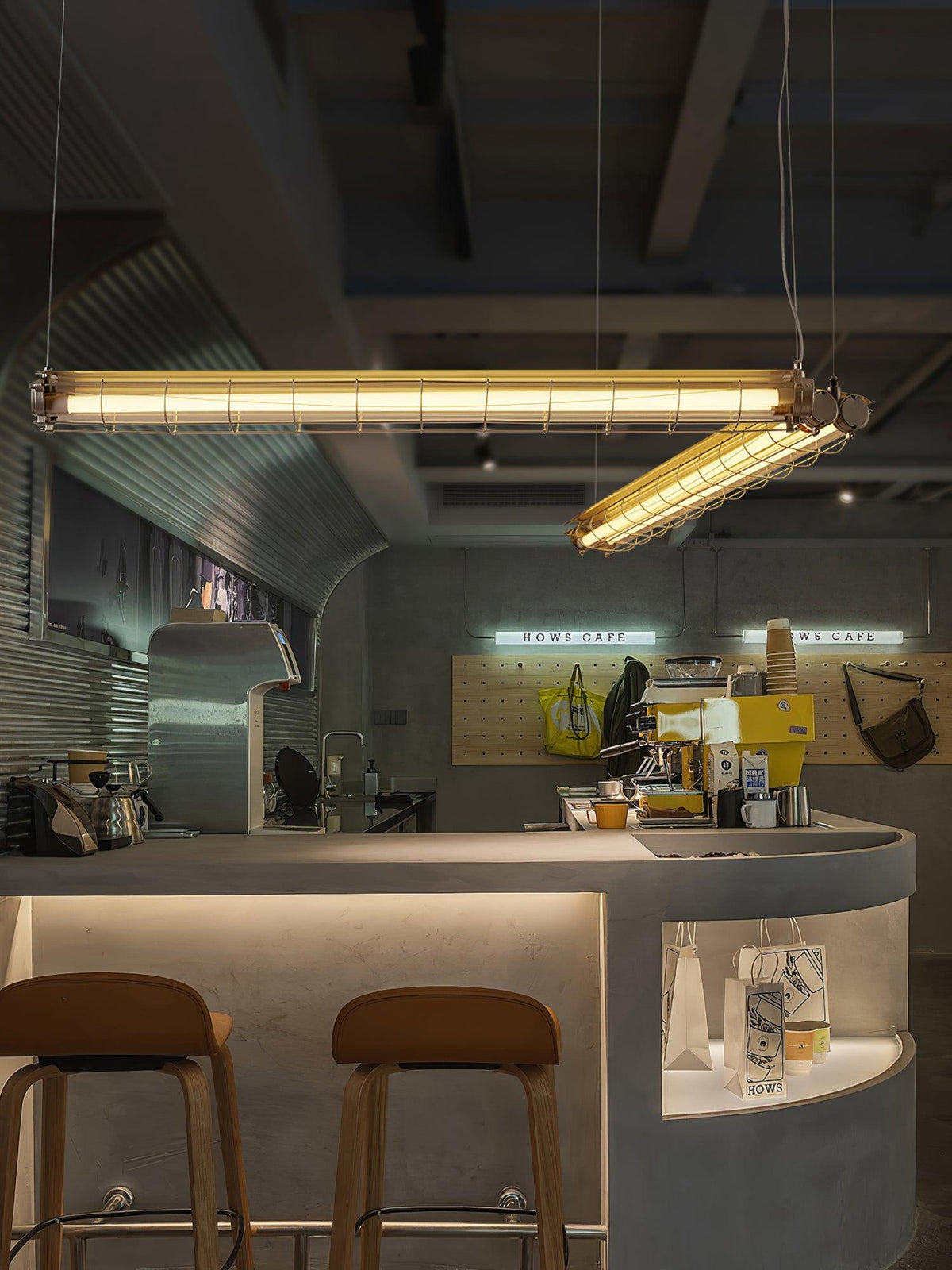Alaric Industriële lineaire hanglamp