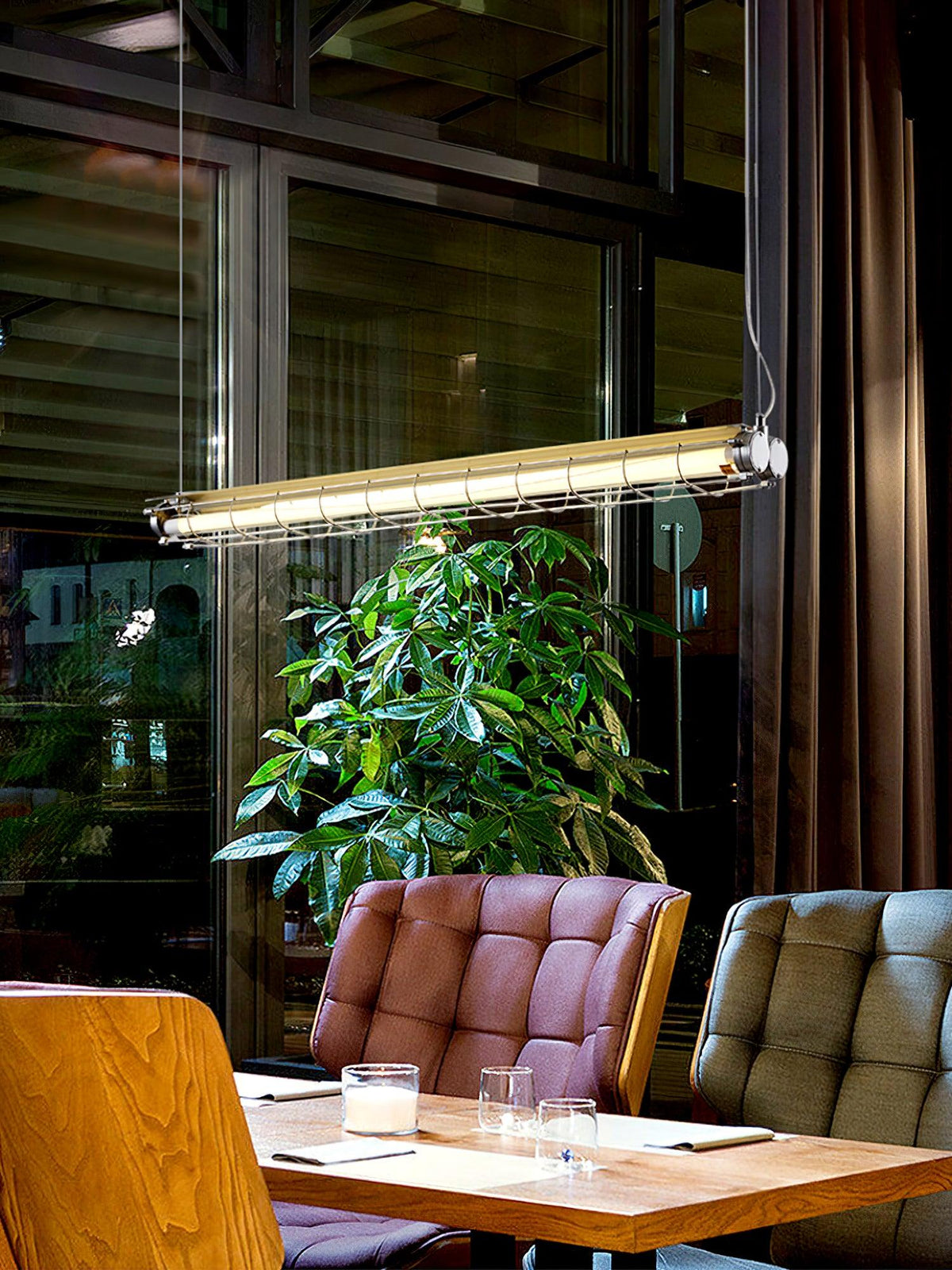 Alaric Industriële lineaire hanglamp