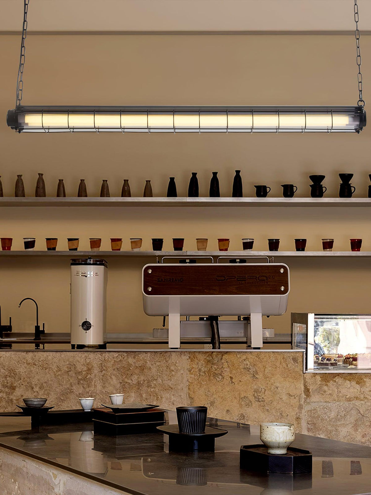Alaric Industriële lineaire hanglamp