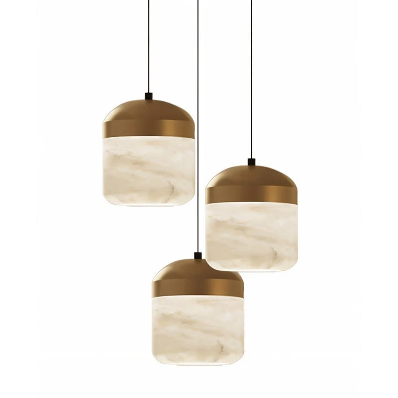 Arquesian hanglamp van albast in