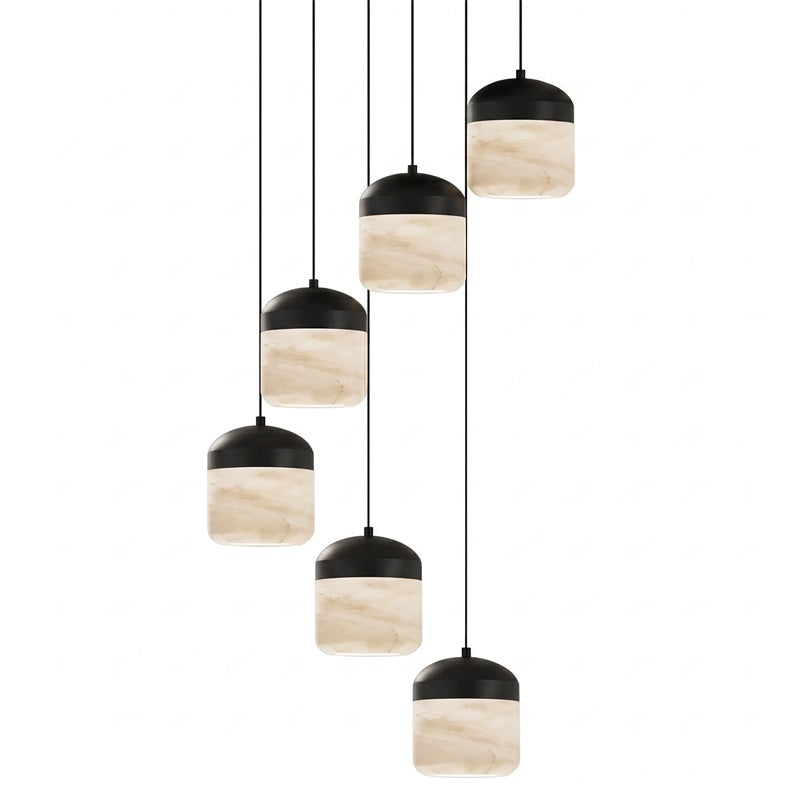 Arquesian hanglamp van albast in