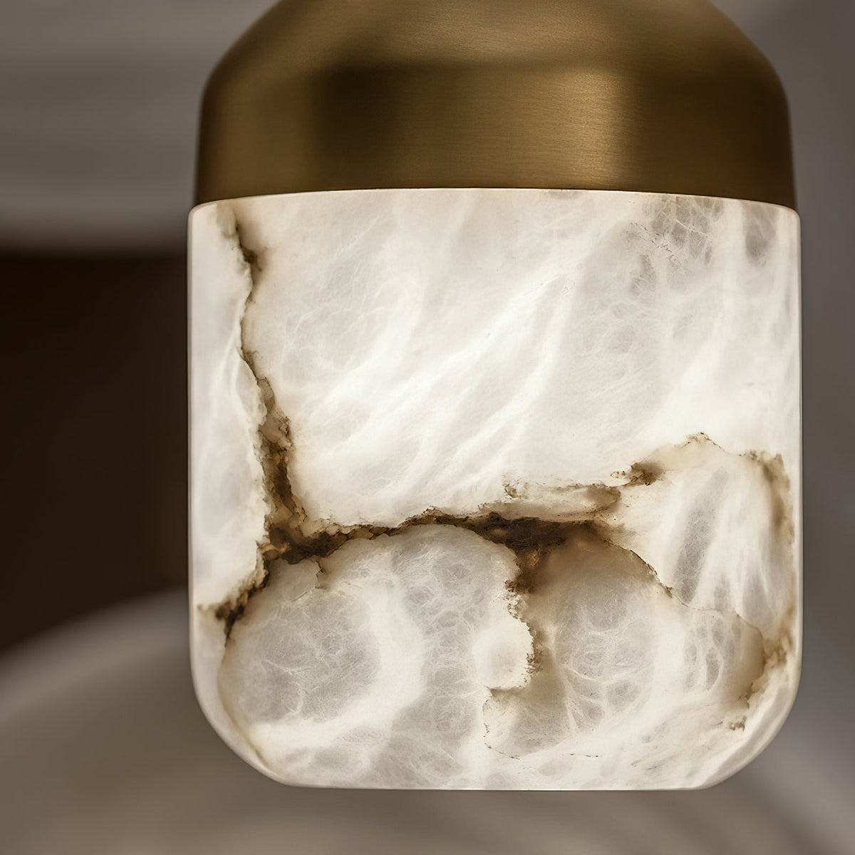 Arquesian hanglamp van albast in