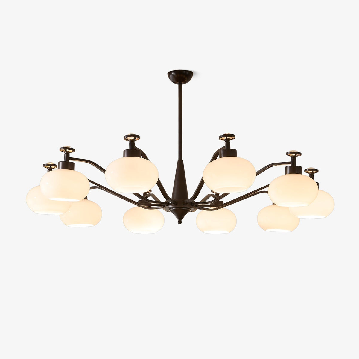 Althaen elegantie Vintage glas Kroonluchter