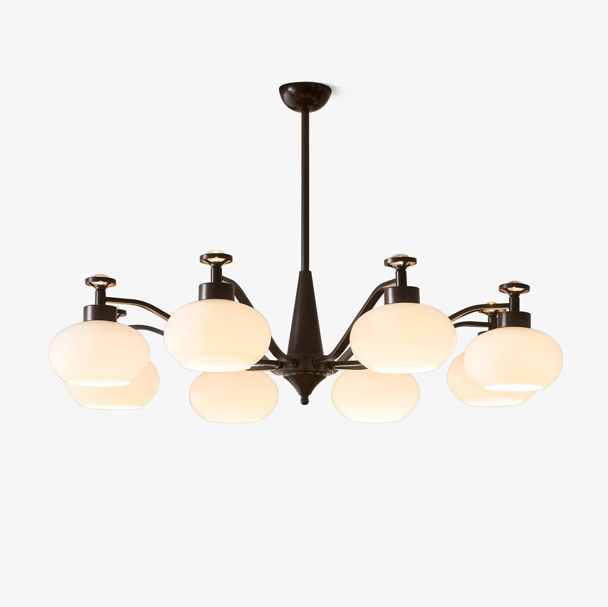 Althaen elegantie Vintage glas Kroonluchter