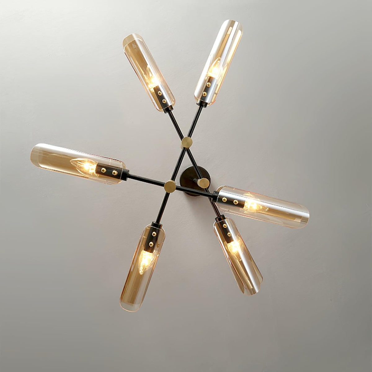 Eloz dubbele kroonluchter met 6-licht modern