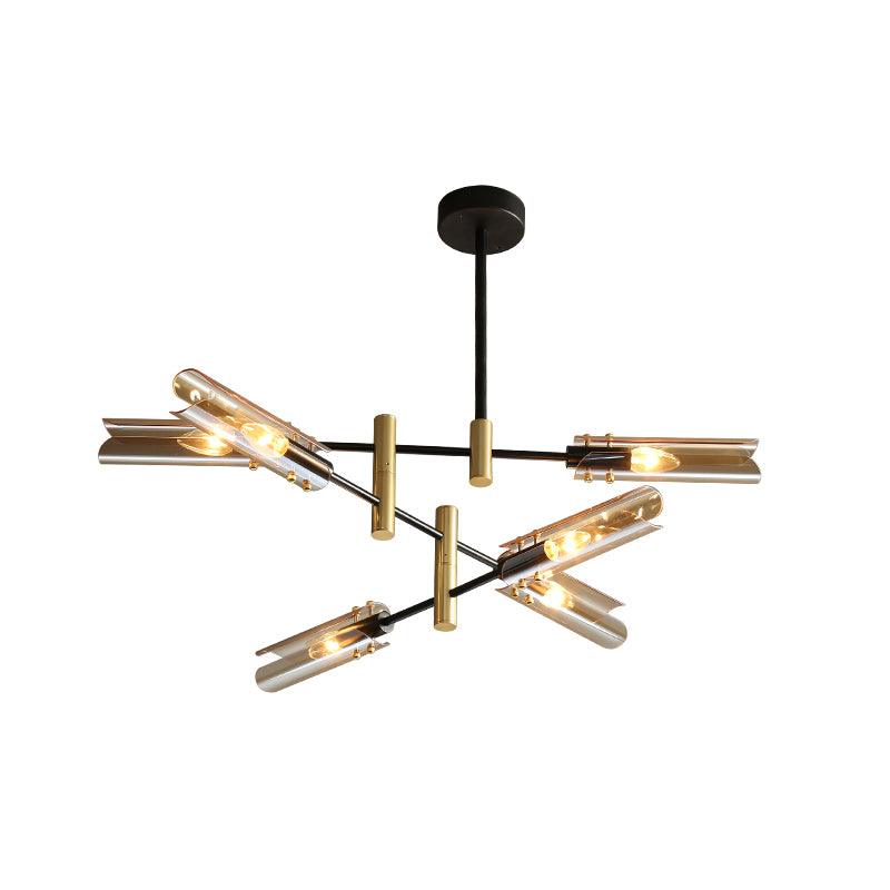 Eloz dubbele kroonluchter met 6-licht modern