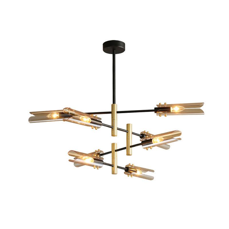 Eloz dubbele kroonluchter met 6-licht modern