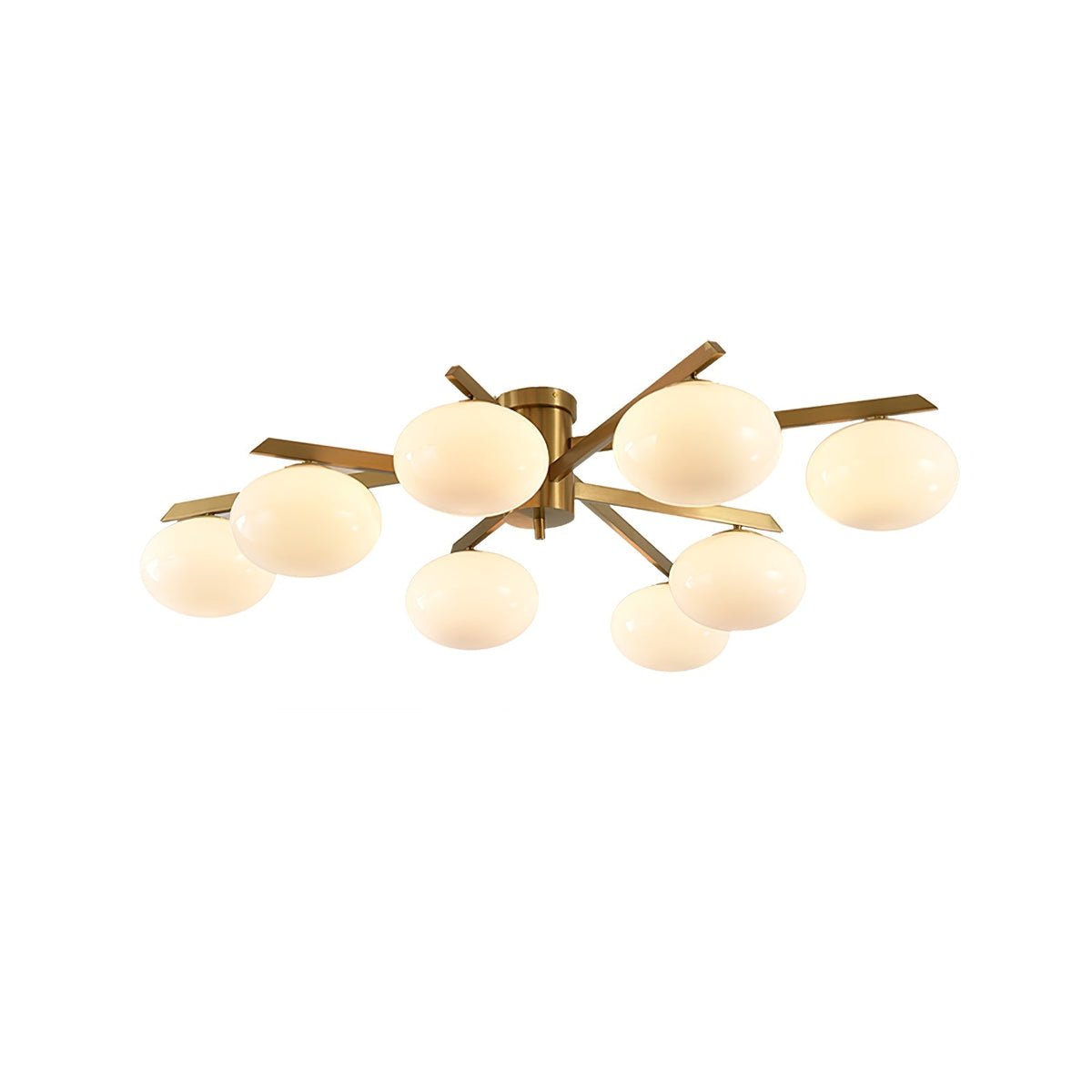 Velaraya moderne plafondlamp van glas