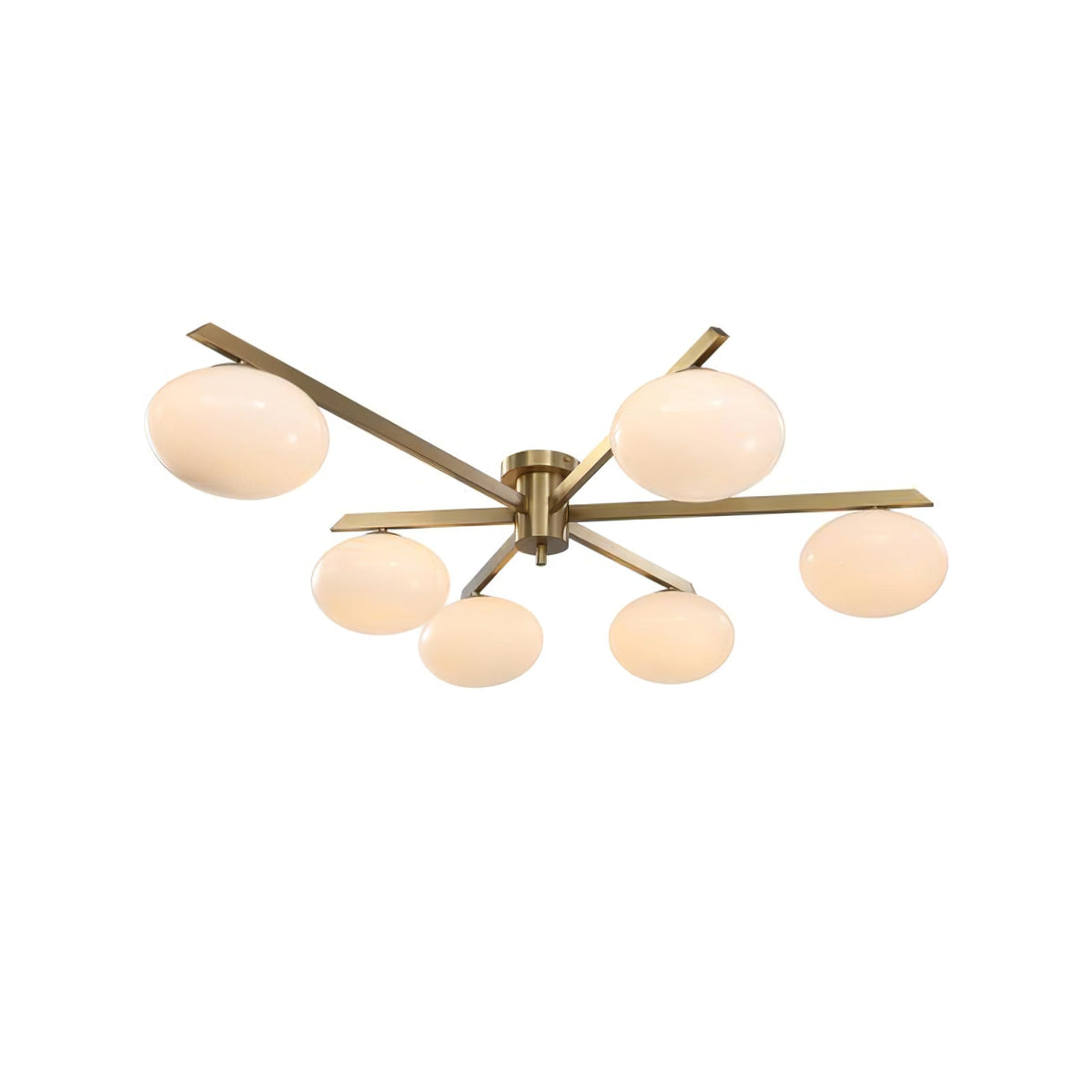 Velaraya moderne plafondlamp van glas