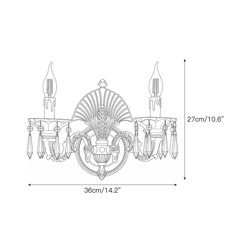 Rivinielle wandlamp