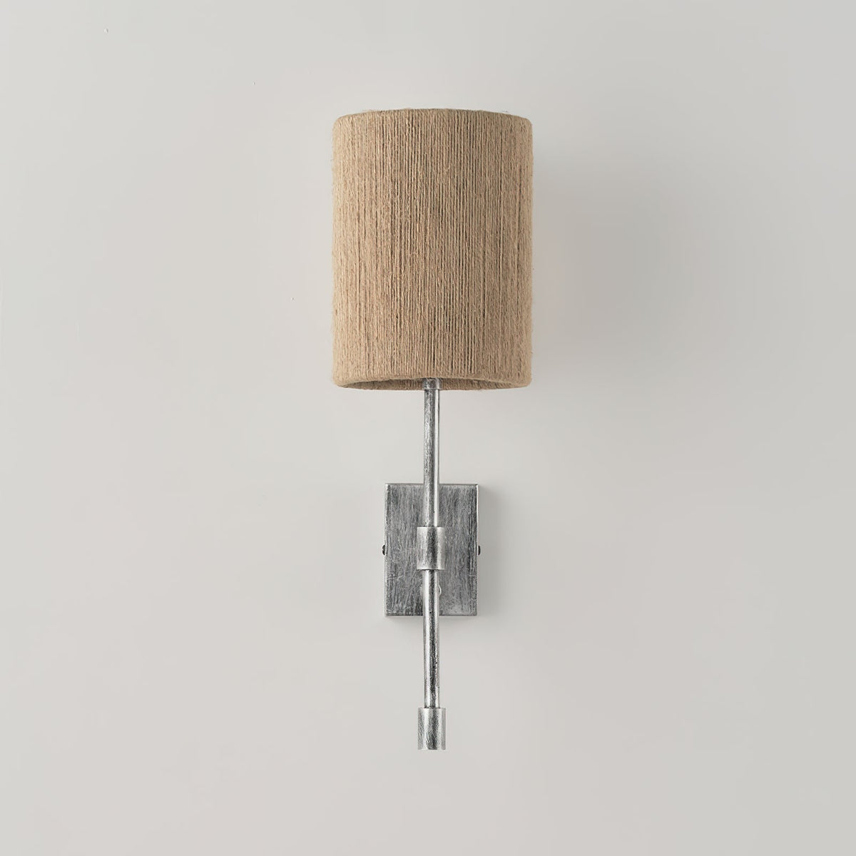 Eirikuvyo moderne minimalistische wandlamp van metaal en stof