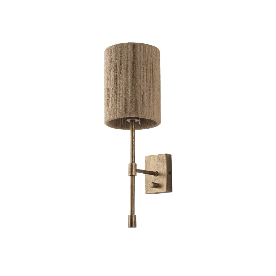 Eirikuvyo moderne minimalistische wandlamp van metaal en stof